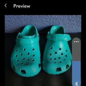 Crocs Green Slip On Size M6 W8